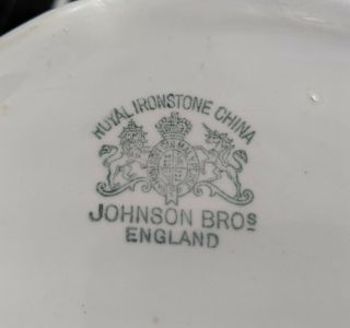 Antique JOHNSON BROS.  Royal Ironstone CHAMBER POT Stoneware China White England 6