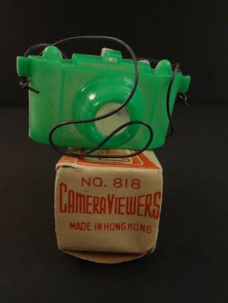 All MINIATURE CAMERA Viewer With 2 Boxes Of Pictures Hong Kong 1950 ' s 2