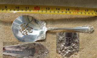 Eva Braun German Ww2 Silver Tomato Spoon Rare
