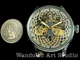 Girard Perregaux Vintage Men ' s Wristwatch Mechanical Skeleton Mens Wrist Watch 11
