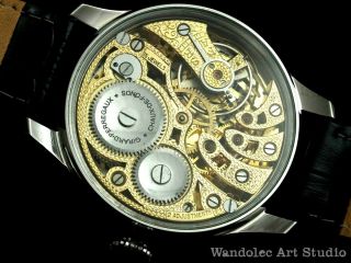 Girard Perregaux Vintage Men ' s Wristwatch Mechanical Skeleton Mens Wrist Watch 7