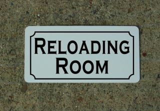 Reloading Room Metal Sign 4 Military Staging Kitchen Decor Tv Movie Prop