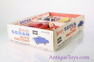 Vintage Remco Build a Sedan Barney’s Auto Factory Style 734 Plastic Model Car 5