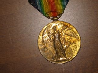 Ww1 British Victory Medal Named To Benoit