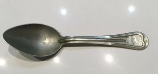 Cond.  Wwi U.  S.  Army Mess Kit Spoon Marked Ria 1914 With Serial Number