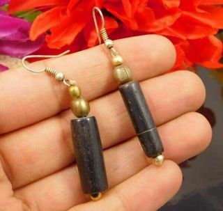 Natural Horn Carving Earrings Bohemian Fashion Festival Gift Jewelry Nj970