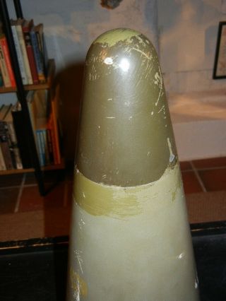 NIKE HERCULES MISSILE NOSE CONE & CONTROL LIGHTS Nuclear Weapons Atom Bomb 6
