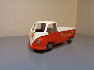 Tekno No416 Vintage 1950s Vw Volkswagen Pick Up Mobiloil / Mobilgas Very Rare Vg