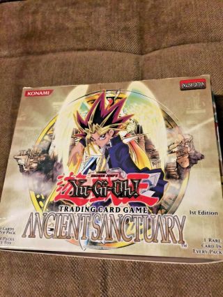 Yugioh Ancient Sanctuary 1st Edition Booster Box (w/ 24 Packs)