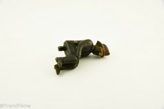 Vintage Cast Fireman Figure For Antique Toy Gh431