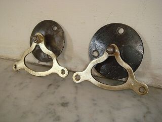 Two Victorian Door Bell Pull Cranks,  Servants Bell Pull Cranks. 2