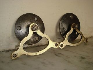 Two Victorian Door Bell Pull Cranks,  Servants Bell Pull Cranks. 3