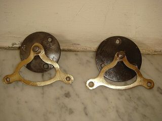 Two Victorian Door Bell Pull Cranks,  Servants Bell Pull Cranks. 4