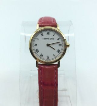 Tiffany & Co Vintage 18k Yellow Gold Watch L1530