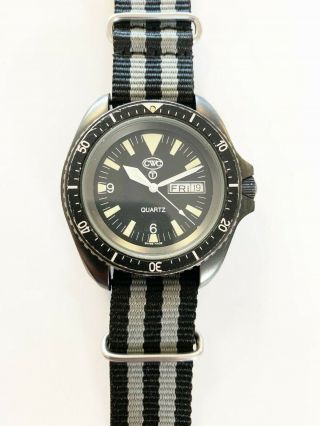 Sbs Cwc Divers Watch Issue Army Watch Vintage 2001