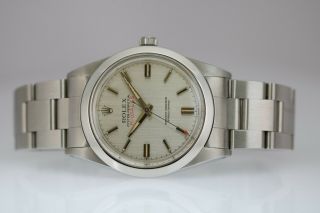 Vintage Rolex Milgauss Automatic Silver Dial Watch Ref 1019 Circa 1960s 2