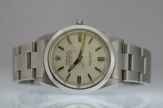 Vintage Rolex Milgauss Automatic Silver Dial Watch Ref 1019 Circa 1960s 6