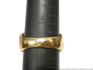 1971 Grosse Henkel 18k Gold Jade Ring 1971 Designer Signed Paisley Freeform 20gr 10