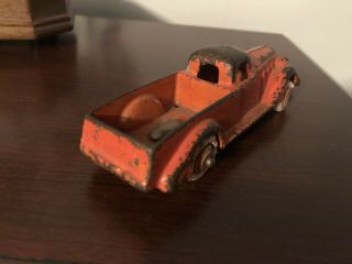 Hubley Cast Iron Toy Pickup Truck with Wood Wheels 1930 - 1940 2234 3