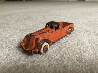 Hubley Cast Iron Toy Pickup Truck with Wood Wheels 1930 - 1940 2234 5