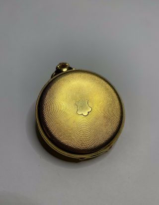 Rare ARNEX INCABLOC Gold Pocket Watch 15 Jewels 8