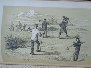 GOLFING - A Handbook To The Royal & Ancient Game - Chambers 1887 - VGC to Fine 5