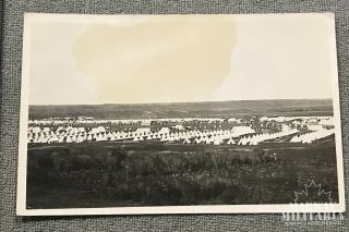 Postcard Ww1 Cef Sarcee Camp Calgary Alberta (17703)