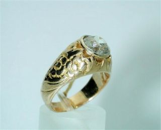 $18,  000 CIRCA 1895 DIAMOND OLD - MINE 2.  00CT SOLITAIRE UNISEX 18K RING - $99 3