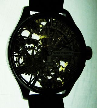PATEK PHILIPPE &Co Antique 1874 Art Deco Wristwatch Skeleton 5