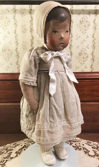 Authentic Antique Kathe Kruse Doll No.  1,  Clothing,  Wonderful