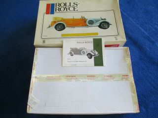 Vintage Pocher K75 Rolls Royce Torpedo Cabriolet Phantom II 1934 Kit 1/8 3
