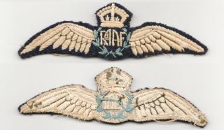 Ww2 Raaf Australian Air Force Pilots Wings Badge Aviator Pilot Brevet 3