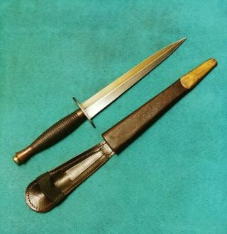 Vintage Fairbairn Sykes Fighting Knife