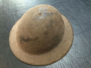 World War I / Wwi British Brodie Steel Helmet Shell