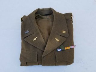 Ww2 Ike Jacket Warrant Officer Western Pacific Army Service Command Size 40r
