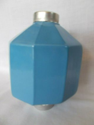 Blue Milk Glass D & S Ball 4