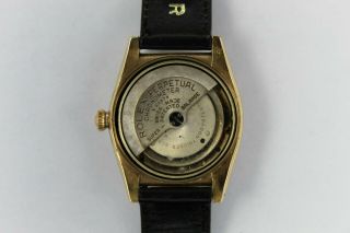 Vintage Rolex Oyster Perpetual Bubbleback Wristwatch 14K Rose Gold Ref.  3131 10