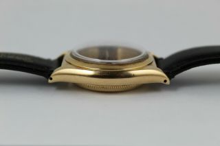 Vintage Rolex Oyster Perpetual Bubbleback Wristwatch 14K Rose Gold Ref.  3131 9