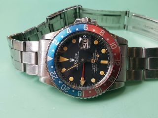 1978 Rolex Gmt Master 1675 Vintage