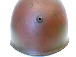 Italian Helmet M33 WWII camouflage italian campaign German Helmet WWII 7