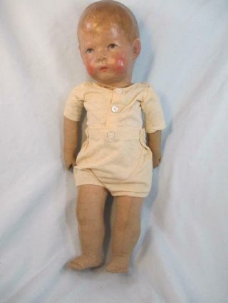 Antique KATHE KRUSE Doll Slant Wide Hip 1st Model 16 