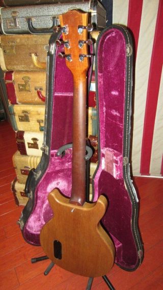 Vintage Circa 1959 Gibson Les Paul Junior Electric Guitar LP JR w/ hard case 6