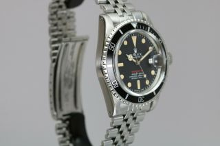 Rolex Submariner 1680 “Red Sub” Vintage Automatic Dive Watch Circa 1970s 12