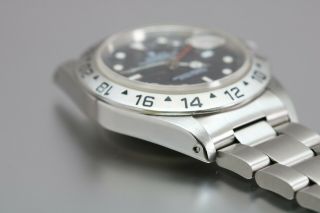Rolex Explorer II 16550 Black Dial Stainless Steel Vintage Watch 1980s R Series 11