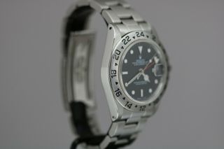 Rolex Explorer II 16550 Black Dial Stainless Steel Vintage Watch 1980s R Series 5
