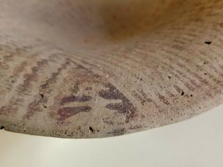 Ancient Hohokam Santa Cruz Red On Buff Bowl With Birds Arizona Anasazi 3