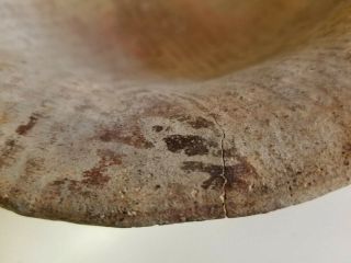 Ancient Hohokam Santa Cruz Red On Buff Bowl With Birds Arizona Anasazi 4