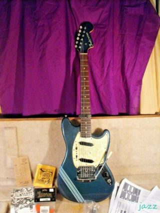 Vintage1969 Fender Mustang Real Orig Competition Burgundy Electric Guitar