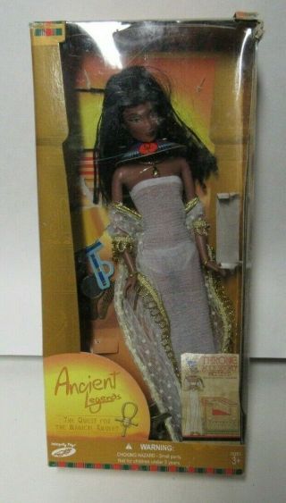 Integrity Dolls Ancient Legends Janay Barbie Doll With Throne Accessories