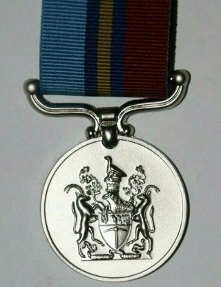 Rhodesian Rhodesia Security Forces Gsm General Service Medal Replacement Full